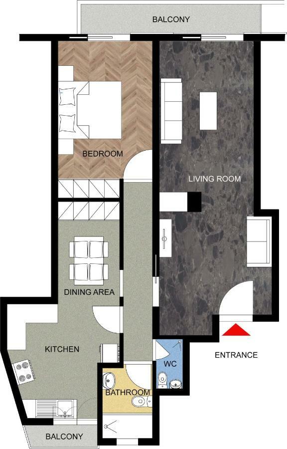 Tranquil Central Apt, Behind Athens Caravel Area Luaran gambar