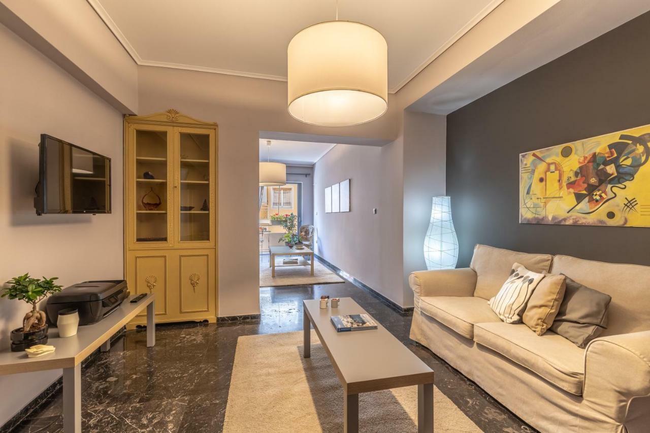 Tranquil Central Apt, Behind Athens Caravel Area Luaran gambar